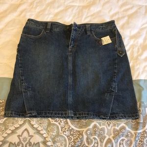 Distressed Denim Tommy Hilfiger Jean Skirt